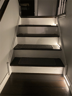Hokolite stairs light.