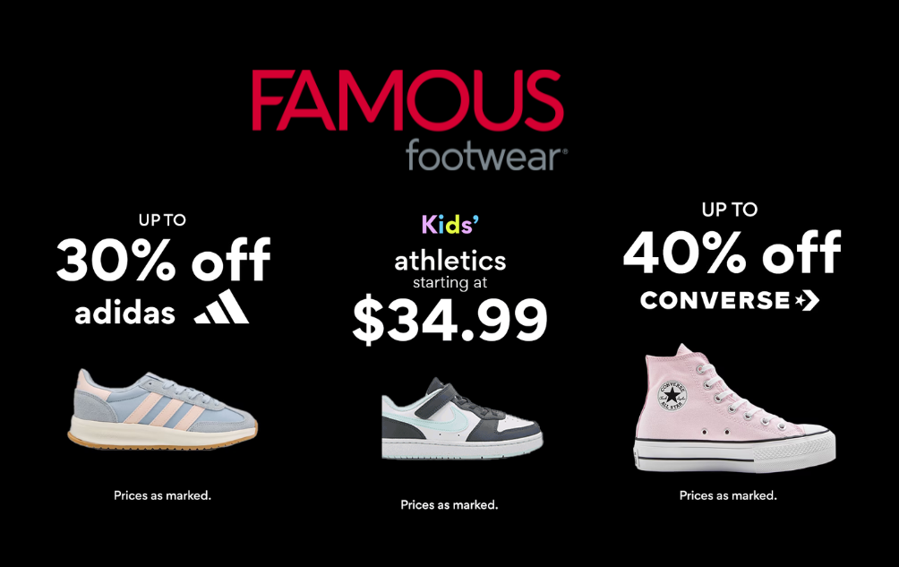 Clearance Sale on Famous Footwear Sneakers