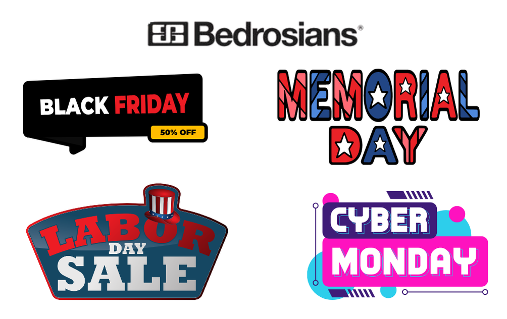 Holiday and Major Shopping Days for Bedrosians Deals:
