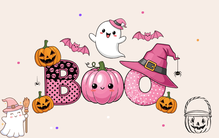 Halloween Boo Basket for Adults: