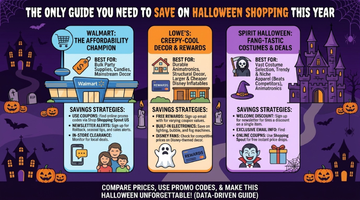 Costumes, Decor, and Candy: Which Online Retailer Really Saves You the Most This Halloween?