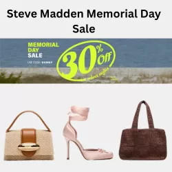 30% off Memorial Day Sale - Steve Madden