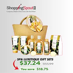 Save Up to 66% on Vanilla Bath Gift Basket