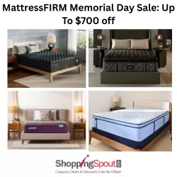 MattressFIRM Memorial Day Sale ; $700 Off