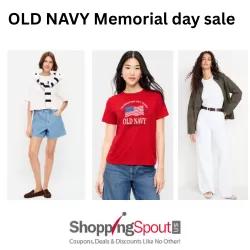 Old Navy memorial day sale Upto 60% off